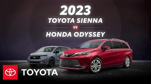 2023 toyota sienna vs 2023 honda odyssey | toyota 2023 toyota sienna vs 2023 honda odyssey | toyota