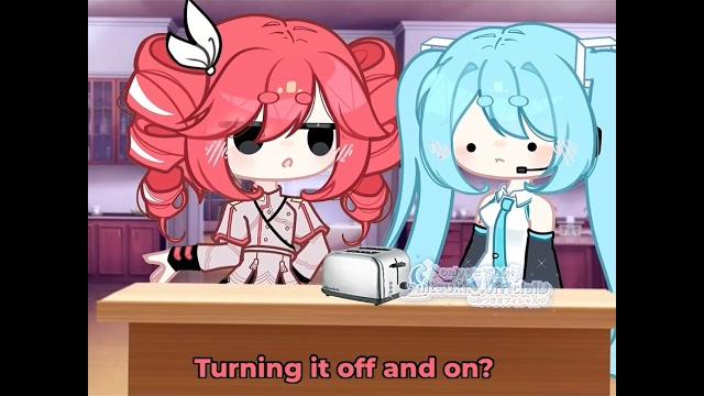 This toaster iss...broken #miku #teto #gacha #trend #animation This toaster iss...broken #miku #teto #gacha #trend #animation