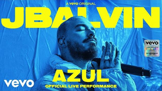 J balvin - azul (official live performance) | vevo J balvin - azul (official live performance) | vevo