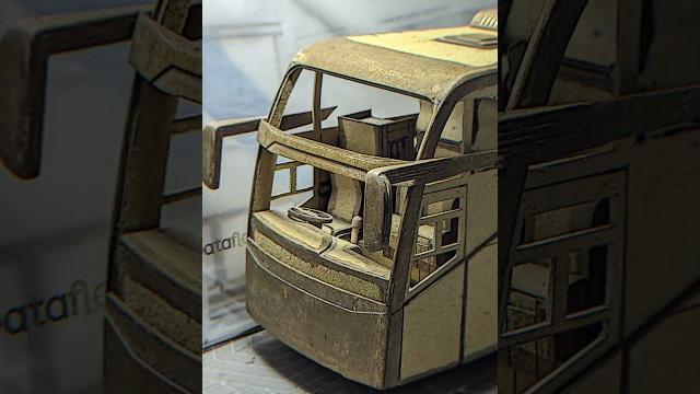 Miniatur bus kids panda jb5 hampir selesai Miniatur bus kids panda jb5 hampir selesai