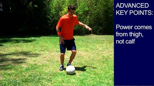 How to pass a soccer ball How to pass a soccer ball