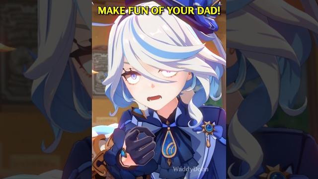 Streamer furina yells at chat Streamer furina yells at chat