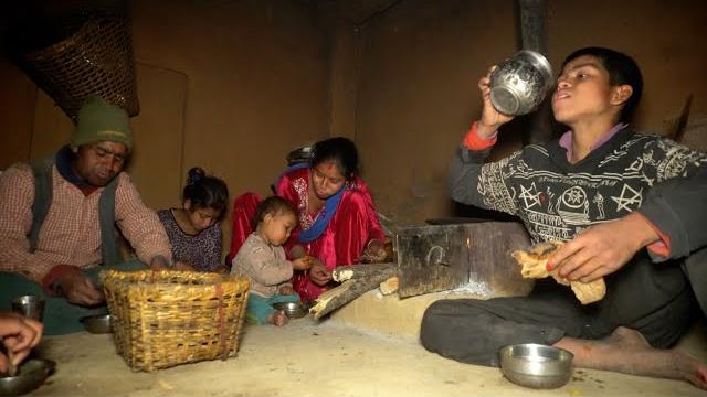 Dharme brother's family in the village || rural nepal || life in rural nepal || @ruralnepall Dharme brother's family in the village || rural nepal || life in rural nepal || @ruralnepall