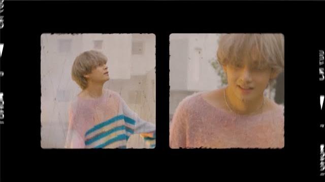 V 'layover' mv making film V 'layover' mv making film