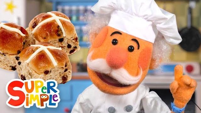 Hot cross buns | nursery rhymes | super simple songs Hot cross buns | nursery rhymes | super simple songs