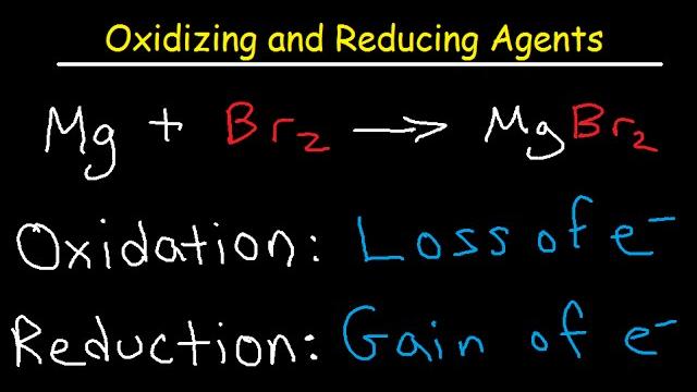 Oxidizing agents and reducing agents Oxidizing agents and reducing agents