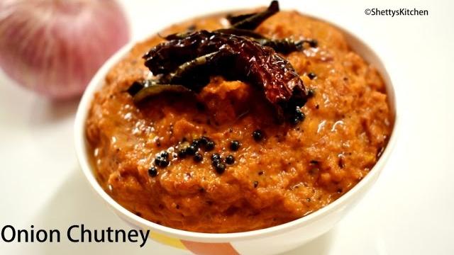 Onion chutney - side dish for dosa,idli and chapati Onion chutney - side dish for dosa,idli and chapati