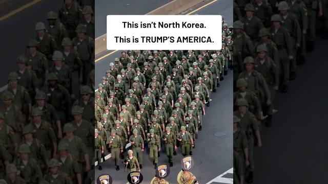 Omg: footage emerges of trump’s military parade preparations Omg: footage emerges of trump’s military parade preparations