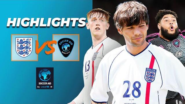 Highlights - soccer aid 2025 | england v world xi | tomlinson, zuu, tevez, ginge, rooney & more! Highlights - soccer aid 2025 | england v world xi | tomlinson, zuu, tevez, ginge, rooney & more!