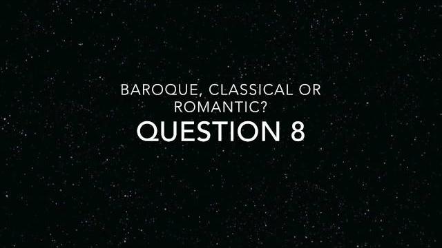 Baroque classical romantic listening quiz Baroque classical romantic listening quiz