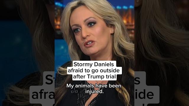 Stormy daniels afraid to go outside after trump trial Stormy daniels afraid to go outside after trump trial