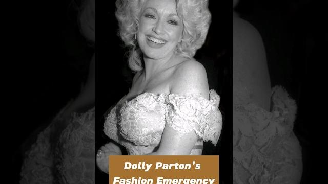 Dolly parton's wardrobe mishap #shorts Dolly parton's wardrobe mishap #shorts
