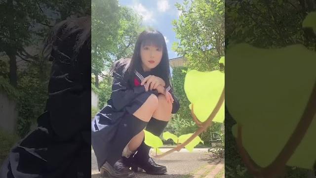 Cute japanese school girl Cute japanese school girl