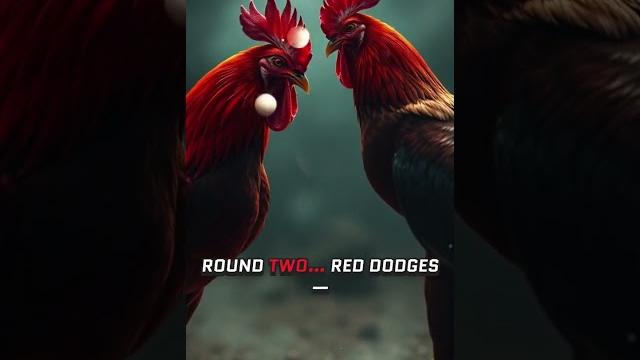Cock fight round #3 #shorts Cock fight round #3 #shorts