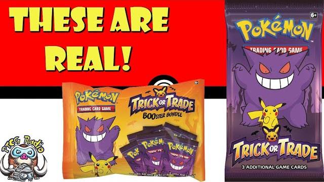 Official pokémon tcg halloween booster packs revealed! trick or trade! (big pokémon tcg news) Official pokémon tcg halloween booster packs revealed! trick or trade! (big pokémon tcg news)