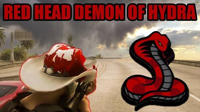 Arnie the red head demon of hydra Arnie the red head demon of hydra