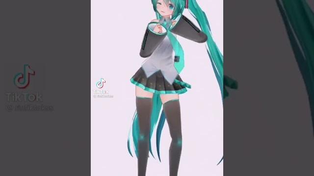 Miku hatsune dance tiktok Miku hatsune dance tiktok