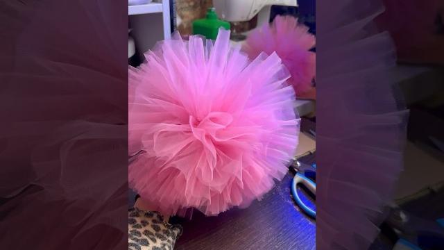 Помпон из фатина #швейныйблог #diy #шитье #швейныесекреты #шиття #урокишитья #рукоделие Помпон из фатина #швейныйблог #diy #шитье #швейныесекреты #шиття #урокишитья #рукоделие