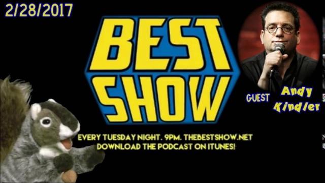 Andy kindler in studio - the best show - 2/28/2017 Andy kindler in studio - the best show - 2/28/2017