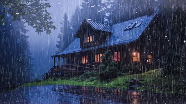 Fall asleep with the soothing sounds of rain and thunder | relax, medition with rain sounds - asmr Fall asleep with the soothing sounds of rain and thunder | relax, medition with rain sounds - asmr