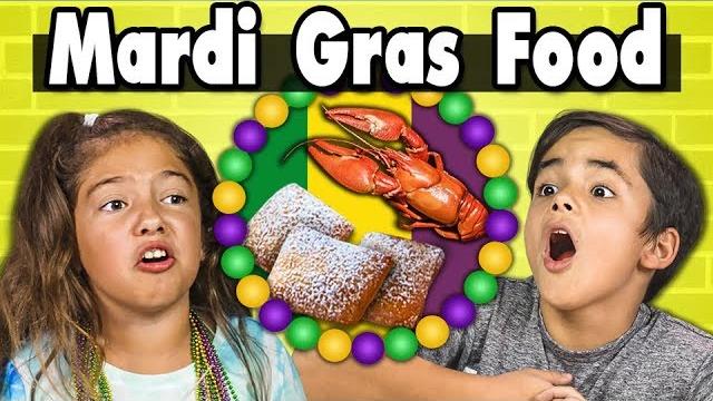 Kids vs. food | mardi gras food Kids vs. food | mardi gras food