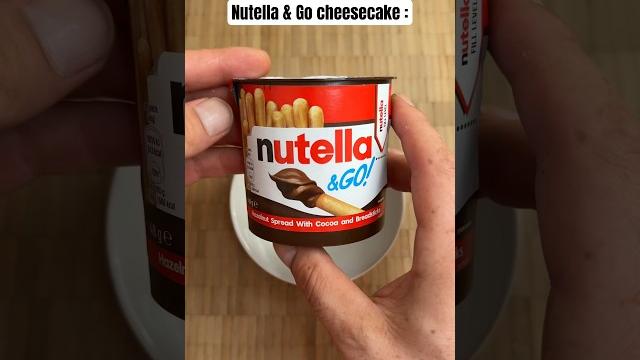 Nutella & go cheesecake ! #nutellago Nutella & go cheesecake ! #nutellago