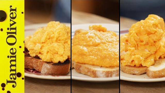 How to make perfect scrambled eggs - 3 ways | jamie oliver How to make perfect scrambled eggs - 3 ways | jamie oliver