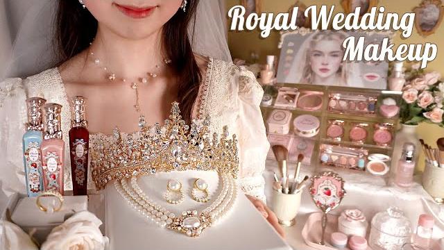 Asmr royal wedding makeup & styling Asmr royal wedding makeup & styling
