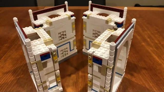 Lego taj mahal - 10256 - stop motion build Lego taj mahal - 10256 - stop motion build