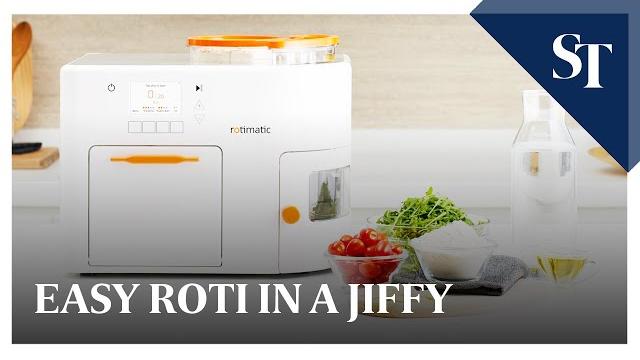Automatic roti maker rotimatic - how it works Automatic roti maker rotimatic - how it works