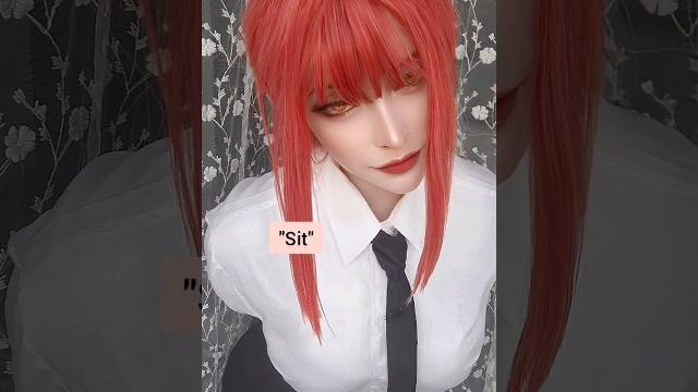 Chainsaw man makima cosplay @wondercoser Chainsaw man makima cosplay @wondercoser