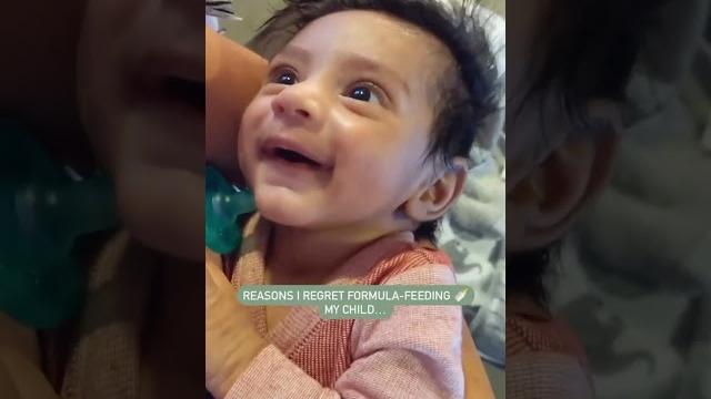 Reasons i regret formula-feeding my child Reasons i regret formula-feeding my child