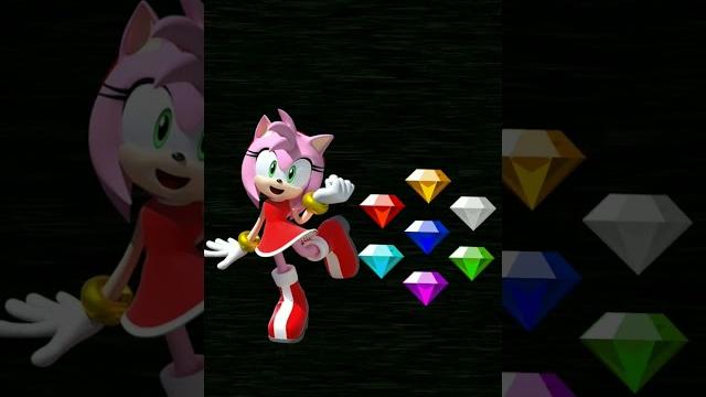 Sonic the hedgehog + chaos emeralds #shorts Sonic the hedgehog + chaos emeralds #shorts