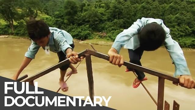 Most dangerous ways to school | nepal | free documentary Most dangerous ways to school | nepal | free documentary