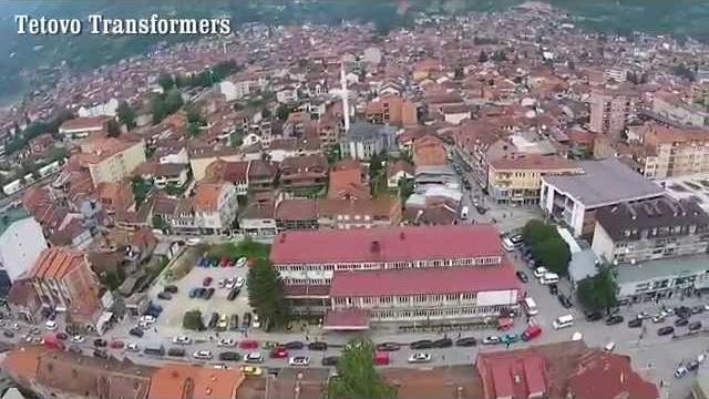 Tetovo from the sky (drone) 2015 Tetovo from the sky (drone) 2015