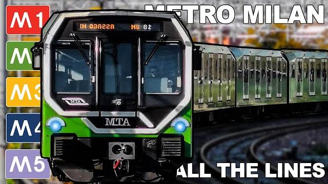 Milan metro - all the lines - 2023 edition (4k) Milan metro - all the lines - 2023 edition (4k)