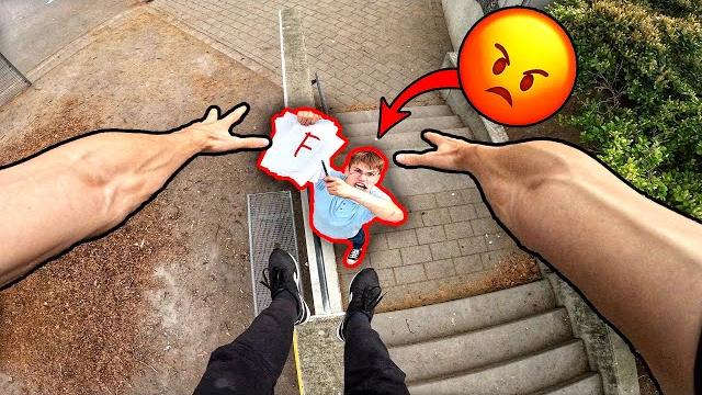 Escaping angry teacher (epic parkour pov chase) part 3 Escaping angry teacher (epic parkour pov chase) part 3