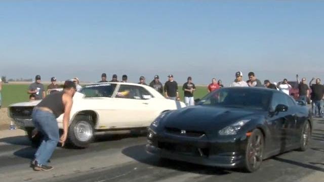 560hp gt-r vs muscle - cali street racing 560hp gt-r vs muscle - cali street racing