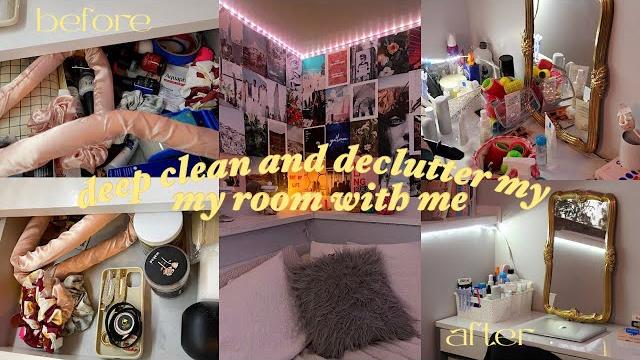 Deep clean & declutter my room with me 2024 Deep clean & declutter my room with me 2024