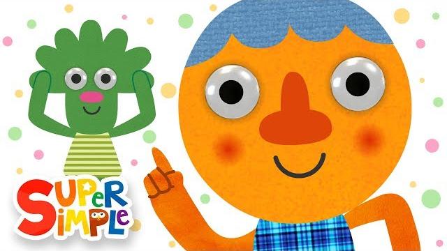 Head shoulders knees and toes | noodle & pals | super simple songs Head shoulders knees and toes | noodle & pals | super simple songs
