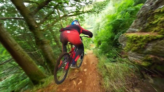 World's best fpv drone shot? (extreme mountain biking) World's best fpv drone shot? (extreme mountain biking)