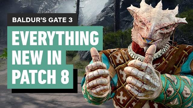 Baldur's gate 3 - biggest changes in patch 8 Baldur's gate 3 - biggest changes in patch 8