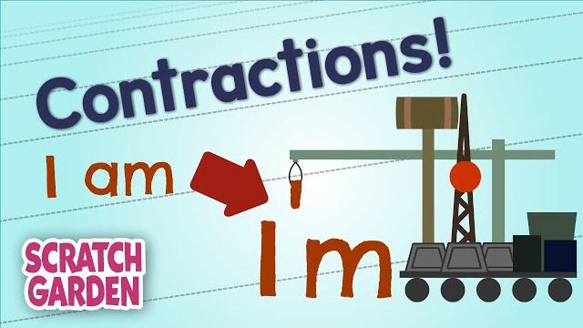 Contractions! | english grammar practice | scratch garden Contractions! | english grammar practice | scratch garden