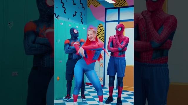 Who dance better? | song: poli - человек паук Who dance better? | song: poli - человек паук