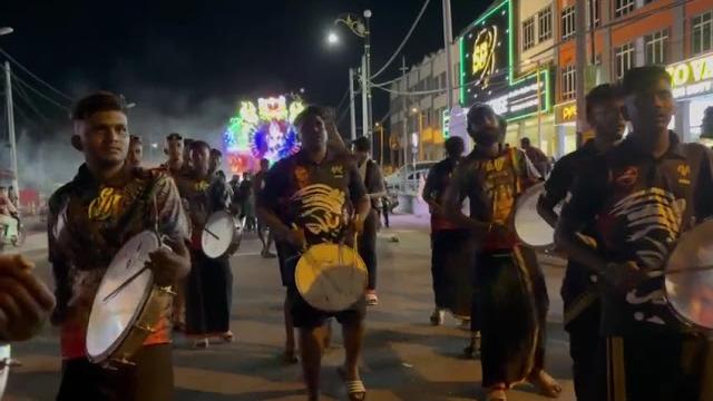 Veera mannan & vettai karupar tappu melam at pangkor sri bathirakaliamman temple 2k24️ Veera mannan & vettai karupar tappu melam at pangkor sri bathirakaliamman temple 2k24️