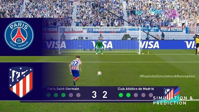 Penalty shootout / psg vs. atletico madrid / uefa nations league finals 2025 / video game simulation Penalty shootout / psg vs. atletico madrid / uefa nations league finals 2025 / video game simulation