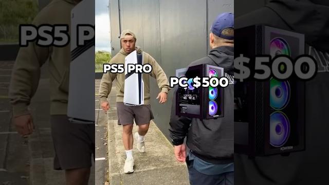 Ps5 pro vs pc #ps5pro #pc Ps5 pro vs pc #ps5pro #pc