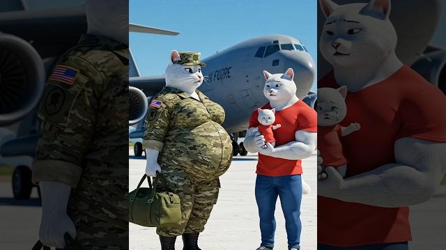Kitten left alone by stepfather… fat army mom came back for revenge! #cat #kitten #shorts Kitten left alone by stepfather… fat army mom came back for revenge! #cat #kitten #shorts