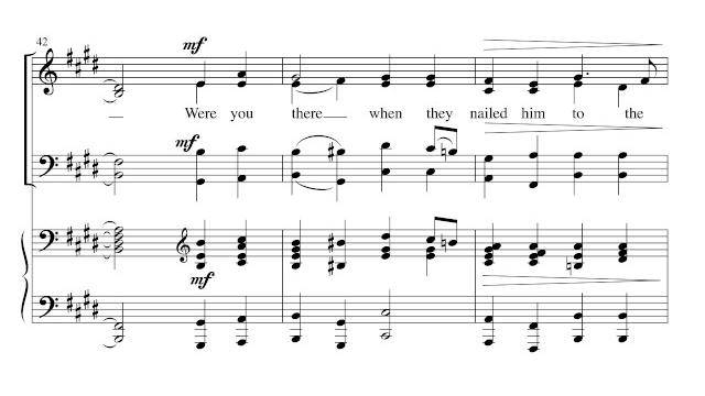 Were you there | arr. marques l. a. garrett Were you there | arr. marques l. a. garrett