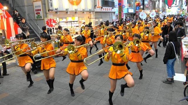 京都橘高校吹奏楽部 大手筋商店街パレード kyoto tachibana shs band 京都橘高校吹奏楽部 大手筋商店街パレード kyoto tachibana shs band